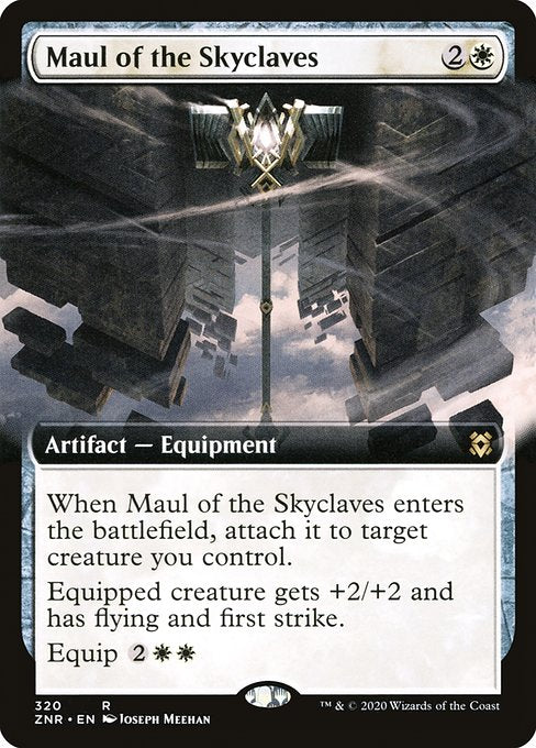 Maul of the Skyclaves (320) [Zendikar Rising] [Extended Art]