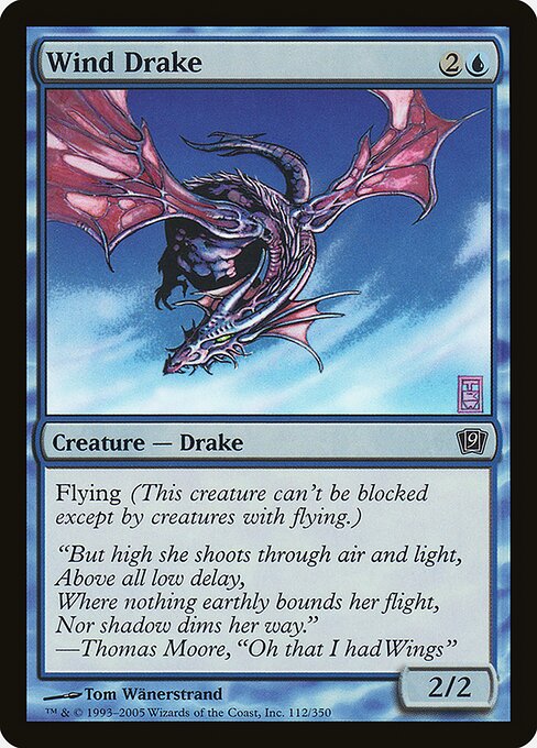 Wind Drake (112★) [Ninth Edition]