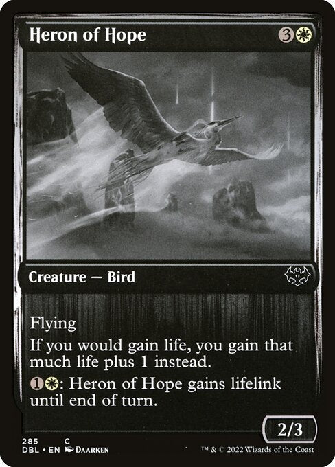 Heron of Hope (285) [Innistrad: Double Feature]