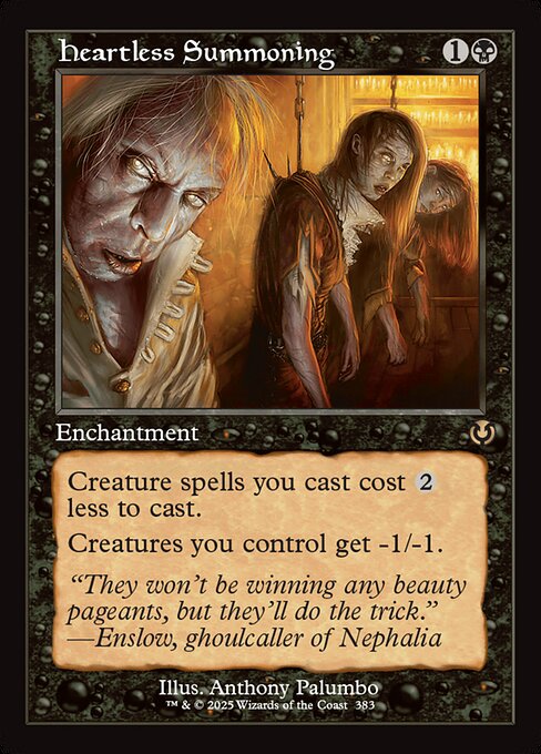 Heartless Summoning (383) [Innistrad Remastered]