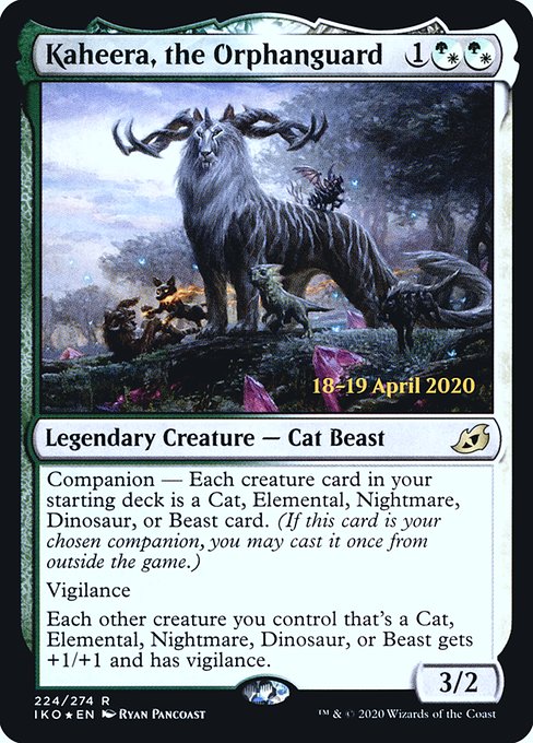 Kaheera, the Orphanguard (224s) [Ikoria: Lair of Behemoths Promos]