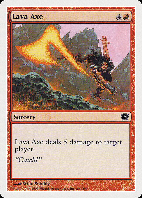Lava Axe (200) [Ninth Edition]