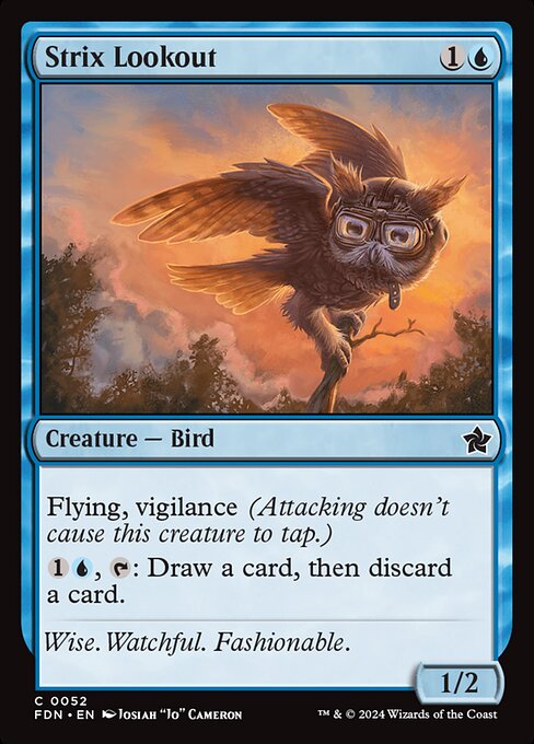Strix Lookout (52) [Foundations]