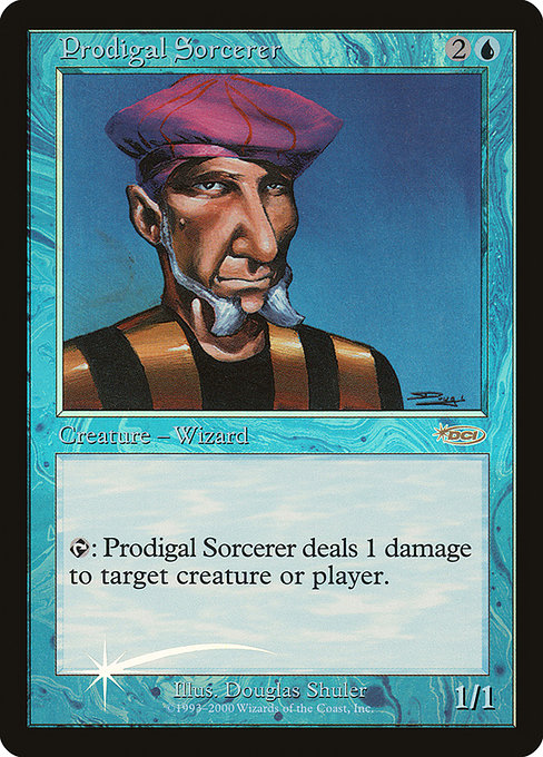 Prodigal Sorcerer (9) [Friday Night Magic 2000]