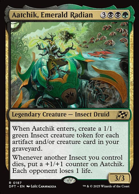 Aatchik, Emerald Radian (187) [Aetherdrift]