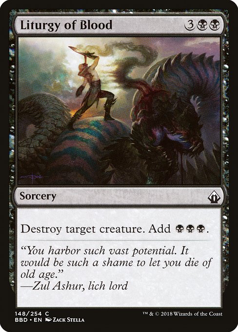 Liturgy of Blood (148) [Battlebond]