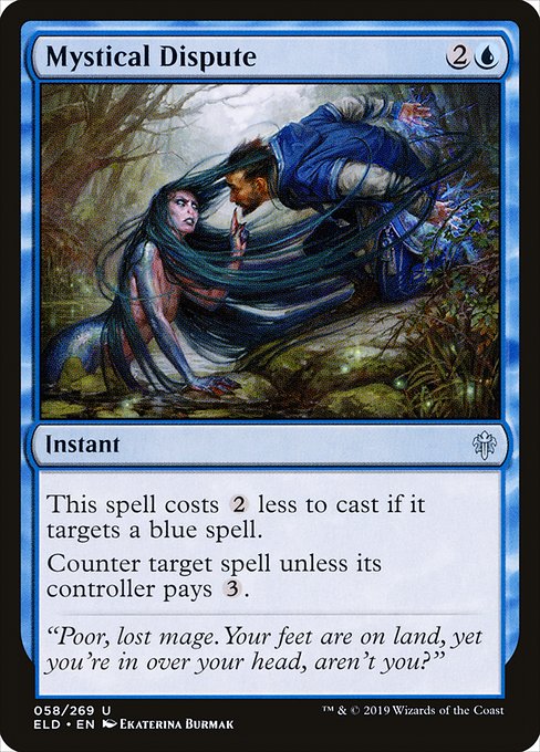 Mystical Dispute (58) [Throne of Eldraine]