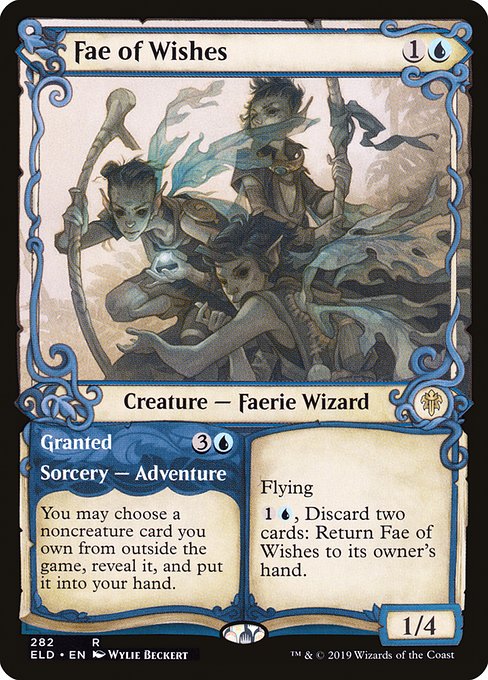 Fae of Wishes // Granted (282) [Throne of Eldraine] [Showcase]