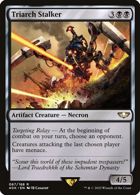 Triarch Stalker (67) [Warhammer 40,000 Commander]