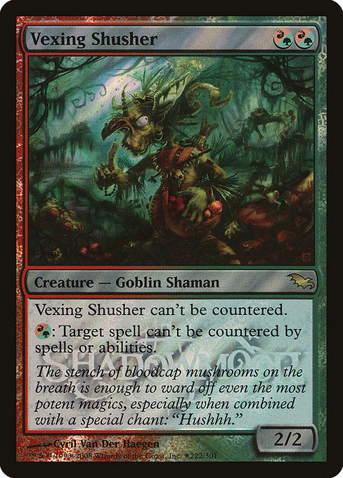 Vexing Shusher (222★) [Shadowmoor Promos]