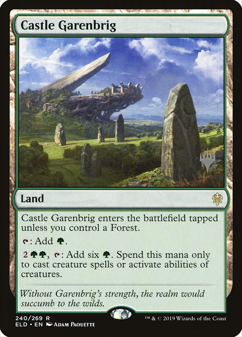 Castle Garenbrig (240p) [Throne of Eldraine Promos]