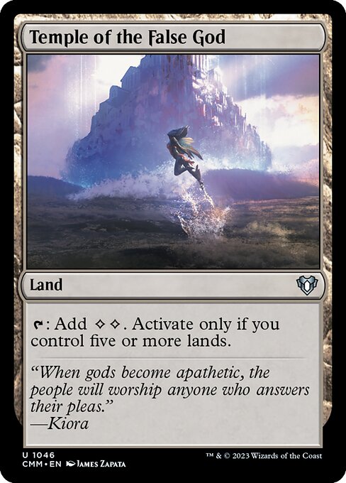 Temple of the False God (1046) [Commander Masters]