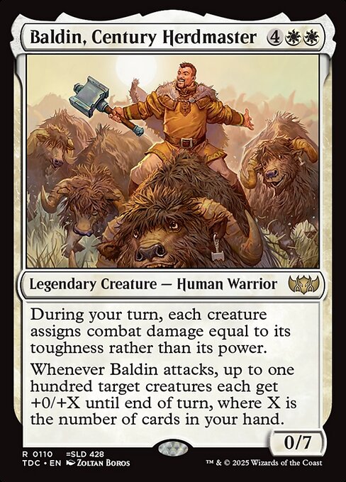 Baldin, Century Herdmaster (110) [Tarkir: Dragonstorm Commander]