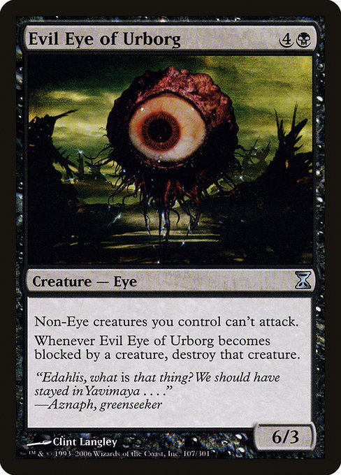 Evil Eye of Urborg (107) [Time Spiral]