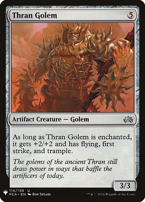 Thran Golem (PCA-114) [The List]