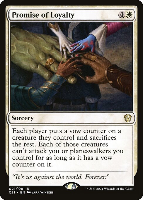Promise of Loyalty (21) [Commander 2021]