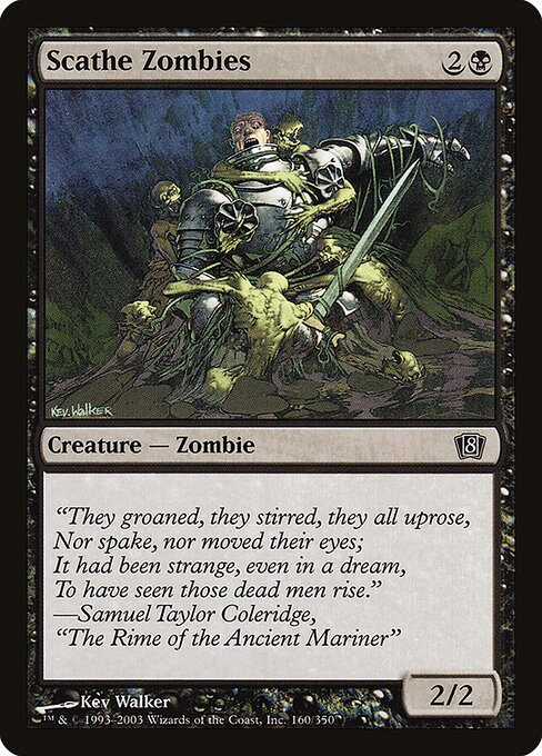 Scathe Zombies (160★) [Eighth Edition]