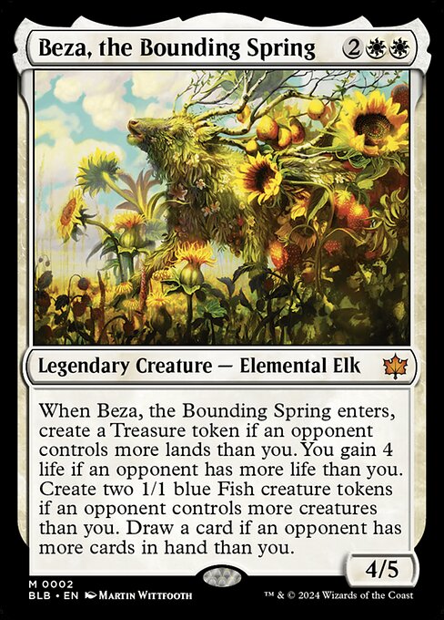 Beza, the Bounding Spring (2) [Bloomburrow]