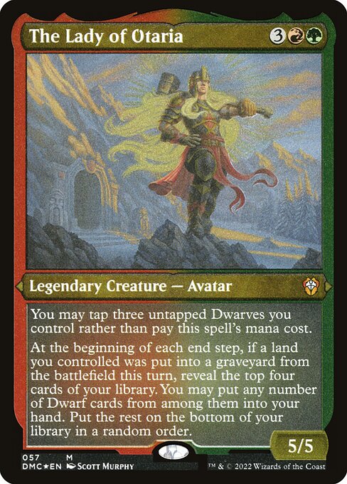 The Lady of Otaria (57) [Dominaria United Commander]