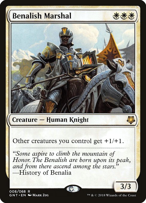 Benalish Marshal (8) [Game Night]