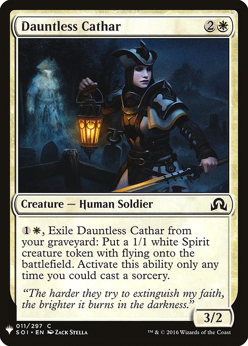 Dauntless Cathar (SOI-11) [The List]