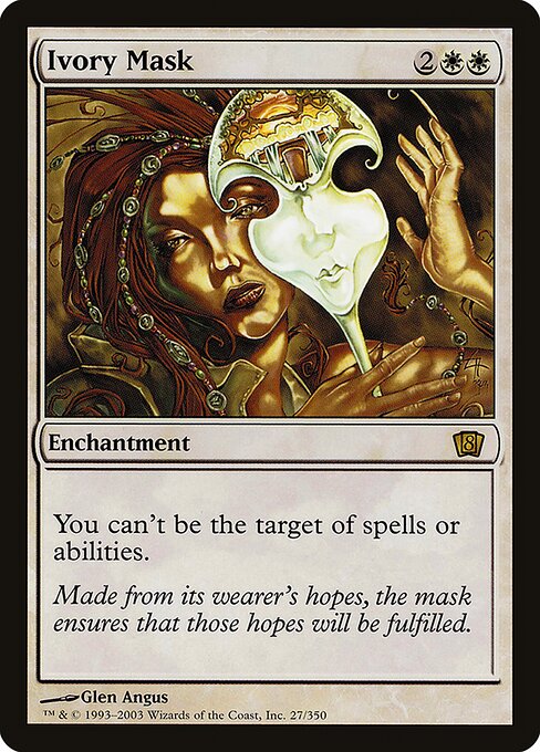 Ivory Mask (27★) [Eighth Edition]