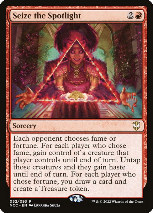 Seize the Spotlight (52p) [New Capenna Commander Promos]