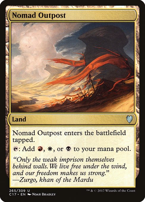 Nomad Outpost (265) [Commander 2017]