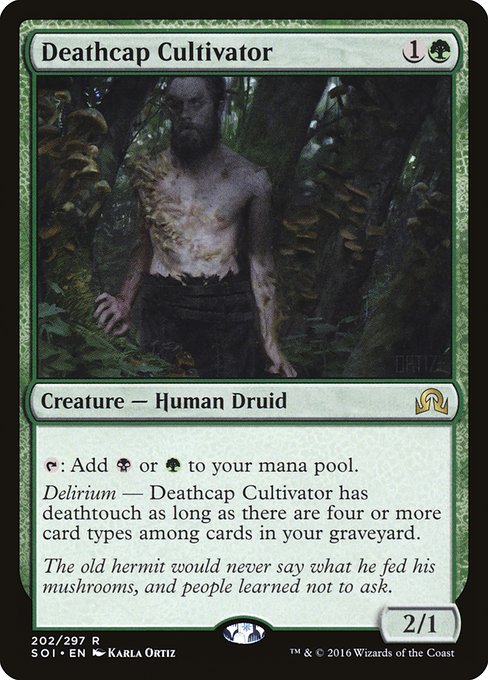 Deathcap Cultivator (202) [Shadows over Innistrad]