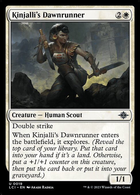 Kinjalli's Dawnrunner (19) [The Lost Caverns of Ixalan]