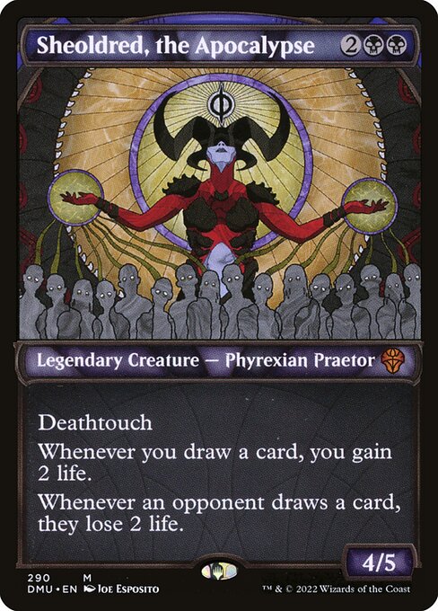 Sheoldred, the Apocalypse (290) [Dominaria United] [Showcase]