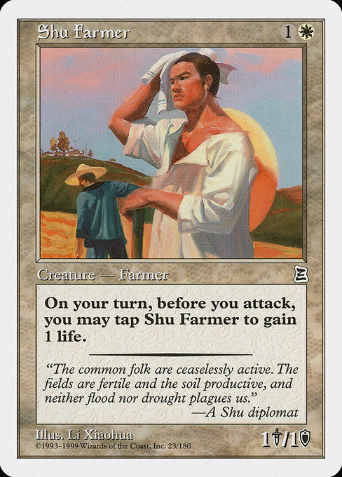 Shu Farmer (23) [Portal Three Kingdoms]