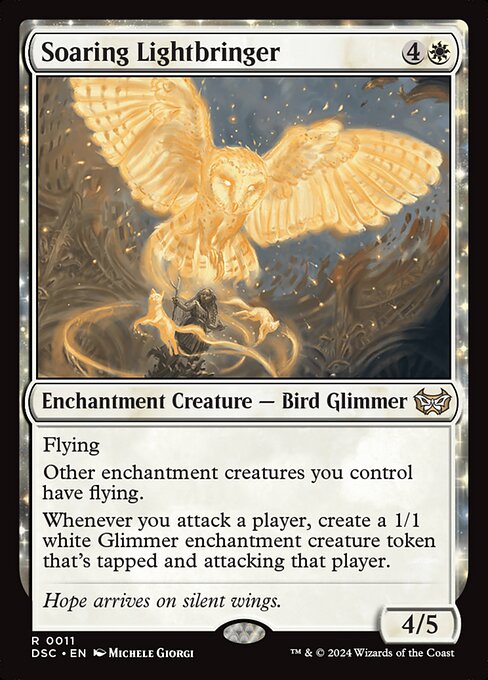 Soaring Lightbringer (11) [Duskmourn: House of Horror Commander]