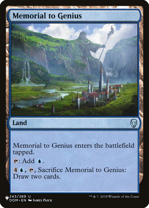 Memorial to Genius (DOM-243) [The List]