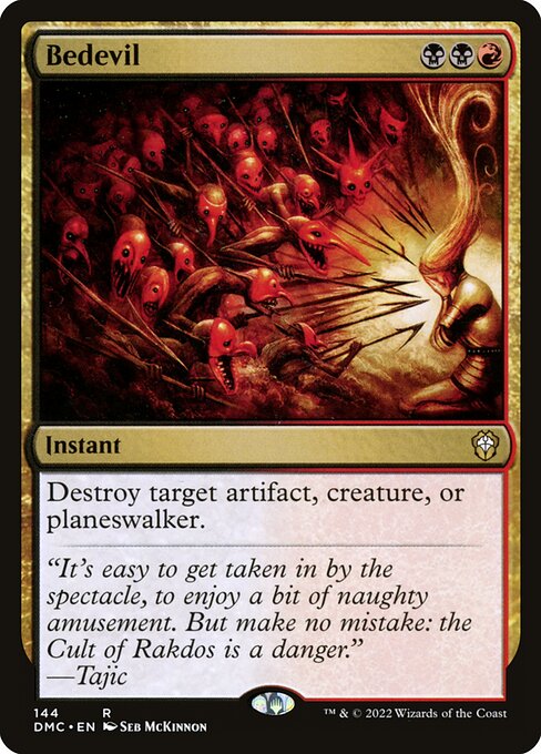 Bedevil (144) [Dominaria United Commander]