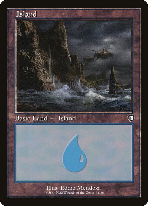 Island (31) [The Brothers' War Commander]