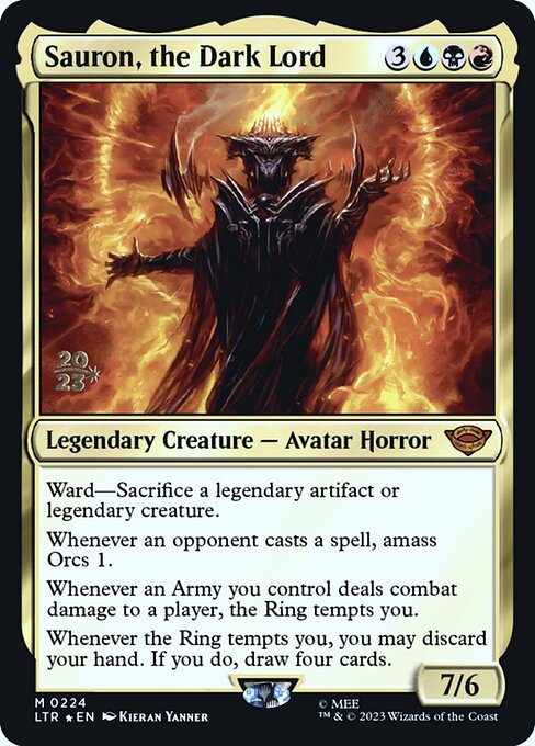 Sauron, the Dark Lord (224s) [Tales of Middle-earth Promos]