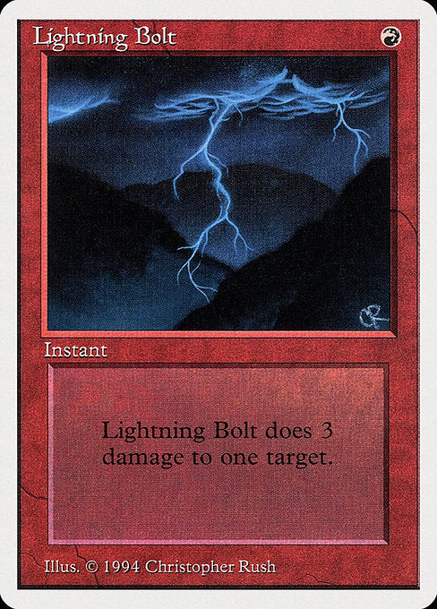 Lightning Bolt (162) [Summer Magic / Edgar]