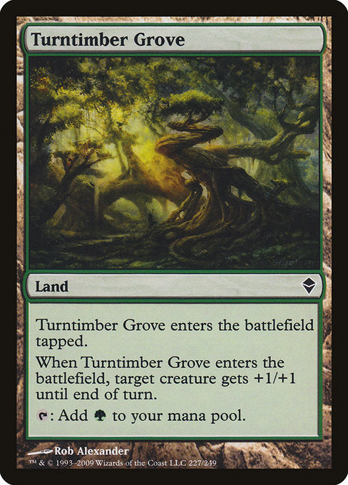 Turntimber Grove (227) [Zendikar]