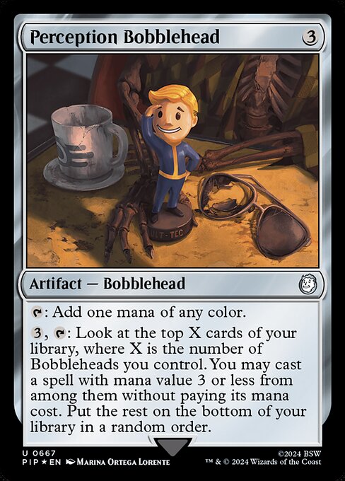 Perception Bobblehead (667) [Fallout]