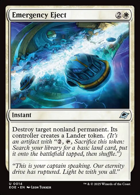 Emergency Eject (14) [Edge of Eternities]