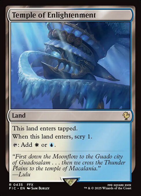 Temple of Enlightenment (435) [Final Fantasy Commander]