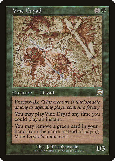 Vine Dryad (284) [Mercadian Masques]