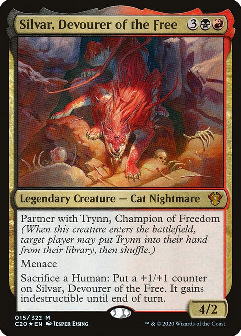 Silvar, Devourer of the Free (15) [Commander 2020]