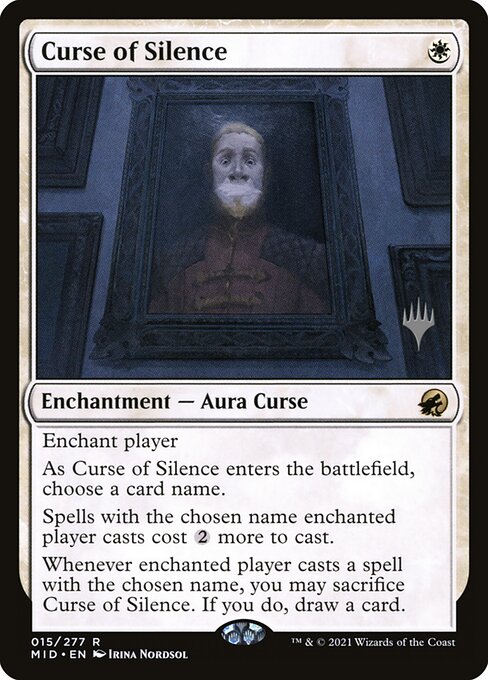 Curse of Silence (15p) [Innistrad: Midnight Hunt Promos]
