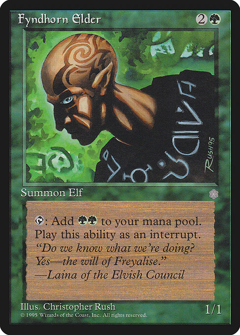 Fyndhorn Elder (243) [Ice Age]