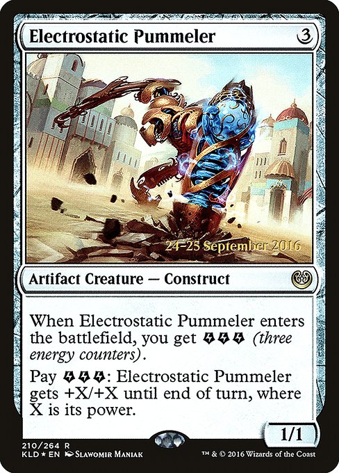 Electrostatic Pummeler (210s) [Kaladesh Promos]