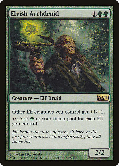 Elvish Archdruid (171) [Magic 2011]