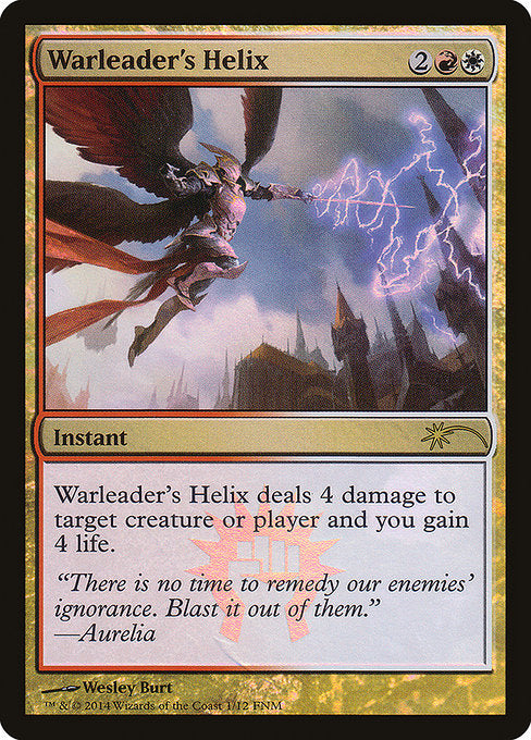 Warleader's Helix (1) [Friday Night Magic 2014]