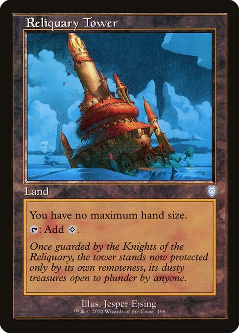 Reliquary Tower (196) [The Brothers' War Commander]